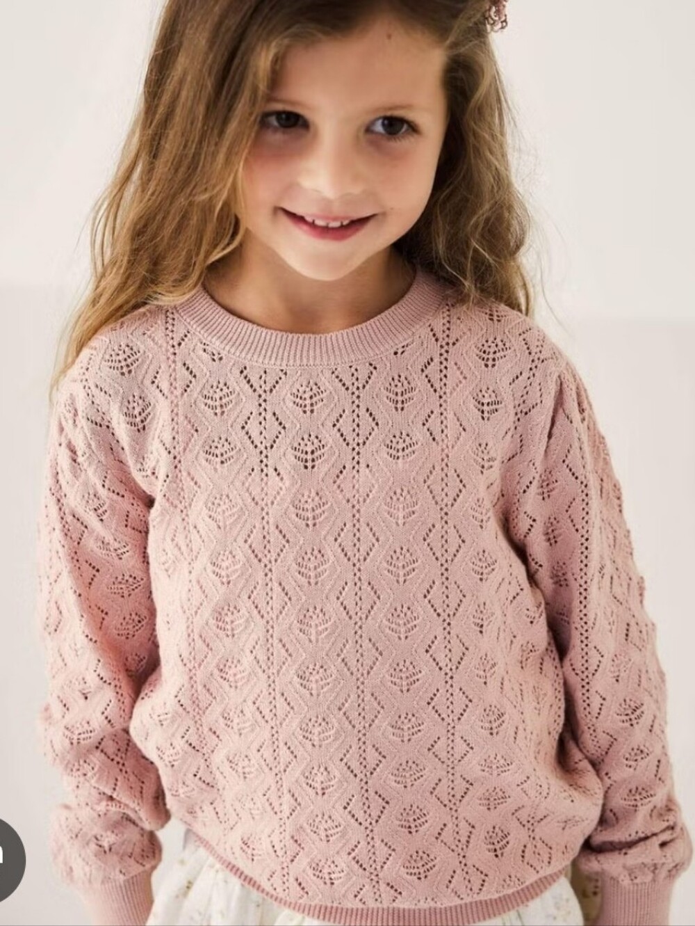 Jamie Kay 3T Mila Jumper in Shell Pink